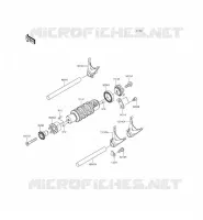 CAMBIO TAMBURO   FORCHE SHIFT per Kawasaki ER-6F 2014