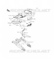 FIANCHETTI   COPERCHIO CATENA per Kawasaki ER-6F 2014