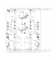 FORCELLA per Kawasaki ER-6F 2014
