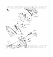 INDICATORI per Kawasaki ER-6F 2014