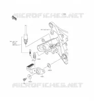 PEDALE FRENO   TORK LINK per Kawasaki ER-6F 2014