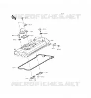 TESTATA COPERTURA per Kawasaki ER-6F 2014