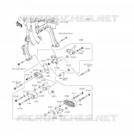 ACCESSORIO (PROTECTION MOTEUR) per Kawasaki ER-6F 2015
