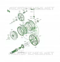 FRIZIONE per Kawasaki ER-6F 2015