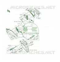 INDICATORI per Kawasaki ER-6F 2015