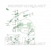 MANUBRIO per Kawasaki ER-6F 2015