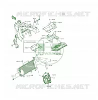 RADIATORE per Kawasaki ER-6F 2015