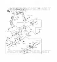 ACCESSORIO (PROTECTION MOTEUR) per Kawasaki ER-6F 2015
