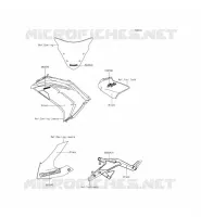 ADESIVO(GREEN) per Kawasaki ER-6F 2015