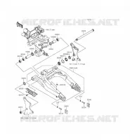 FORCELLONE per Kawasaki ER-6F 2015