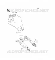 ETICHETTE per Kawasaki ER-6F ABS 2013