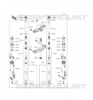 FORCELLA per Kawasaki ER-6F ABS 2013