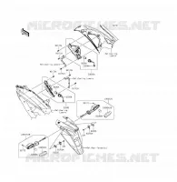 INDICATORI per Kawasaki ER-6F ABS 2013