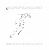 SUPPORTO per Kawasaki ER-6F ABS 2013