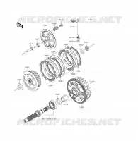 FRIZIONE per Kawasaki ER-6F ABS 2013