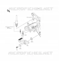 PEDALE FRENO   TORK LINK per Kawasaki ER-6F ABS 2013