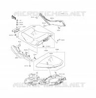 POSTO A SEDERE per Kawasaki ER-6F ABS 2013