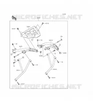 ACCESSORIO (SUPPORT TOP CASE) per Kawasaki ER-6F ABS 2014