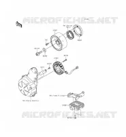 GENERATORE per Kawasaki ER-6F ABS 2014