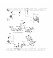 INTERRUTTORE per Kawasaki ER-6F ABS 2014