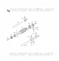 CAMBIO TAMBURO   FORCHE SHIFT per Kawasaki ER-6F ABS 2014