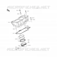 CILINDRO   PISTONE per Kawasaki ER-6F ABS 2014