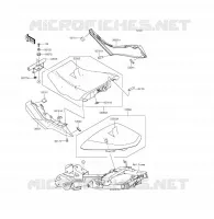 POSTO A SEDERE per Kawasaki ER-6F ABS 2014