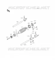 CAMBIO TAMBURO   FORCHE SHIFT per Kawasaki ER-6F ABS 2014