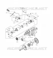 MOTORINO DI AVVIAMENTO per Kawasaki ER-6F ABS 2014