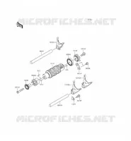 CAMBIO TAMBURO   FORCHE SHIFT per Kawasaki ER-6F ABS 2014