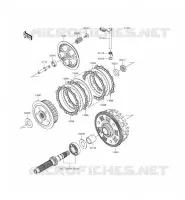 FRIZIONE per Kawasaki ER-6F ABS 2014