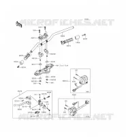 MANUBRIO per Kawasaki ER-6F ABS 2014