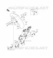 PARAFANGO ANTERIORE per Kawasaki ER-6F ABS 2014