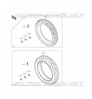 PNEUMATICI per Kawasaki ER-6F ABS 2014