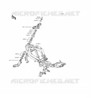 TELAIO per Kawasaki ER-6F ABS 2014