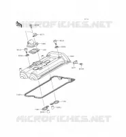 TESTATA COPERTURA per Kawasaki ER-6F ABS 2014