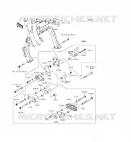 ACCESSORIO (PROTECTION MOTEUR) per Kawasaki ER-6F ABS 2014