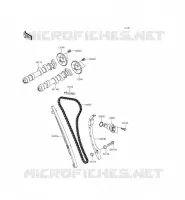 CAMSHAFT   TENSIONER per Kawasaki ER-6F ABS 2014