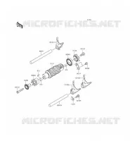 CAMBIO TAMBURO   FORCHE SHIFT per Kawasaki ER-6F ABS 2015