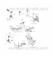 INTERRUTTORE per Kawasaki ER-6F ABS 2015