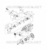 MOTORINO DI AVVIAMENTO per Kawasaki ER-6F ABS 2015