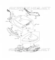 POSTO A SEDERE per Kawasaki ER-6F ABS 2015