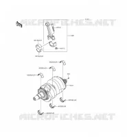ALBERO MOTORE per Kawasaki ER-6F ABS 2015