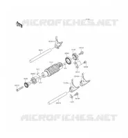 CAMBIO TAMBURO   FORCHE SHIFT per Kawasaki ER-6F ABS 2015