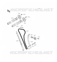CAMSHAFT   TENSIONER per Kawasaki ER-6F ABS 2015