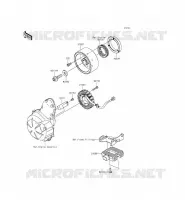 GENERATORE per Kawasaki ER-6F ABS 2015