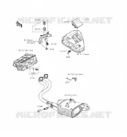 INIEZIONE DI CARBURANTE per Kawasaki ER-6F ABS 2015