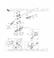 MANUBRIO per Kawasaki ER-6F ABS 2015