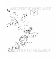 PARAFANGO ANTERIORE per Kawasaki ER-6F ABS 2015