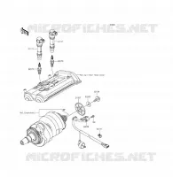 ACCENSIONE per Kawasaki ER-6F ABS 2015